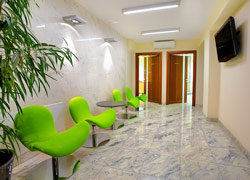 Interior of Sanadent Centre of Aesthetic Stomatology